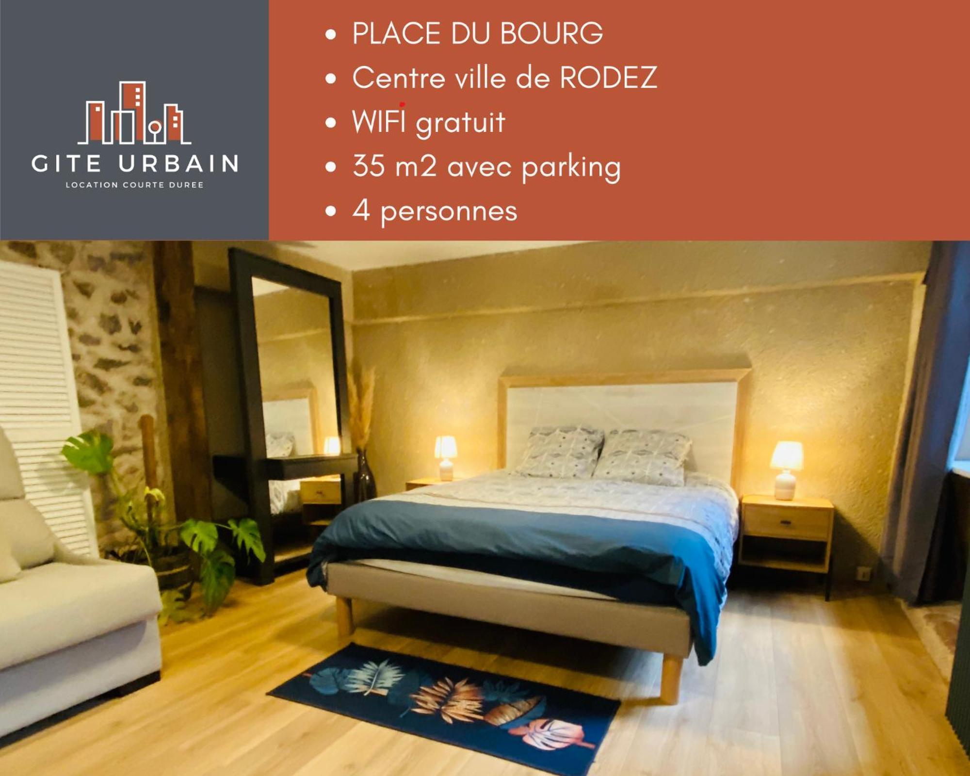 Le Place Du Bourg Appartement T2 Centre Historique Rodez Dış mekan fotoğraf